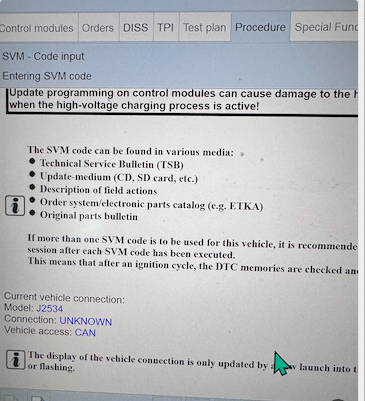 OEM vehicle programming software
