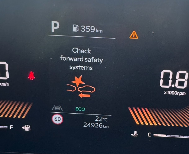 Check Forward Safety Systems — Kia