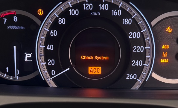Check System ACC — Honda