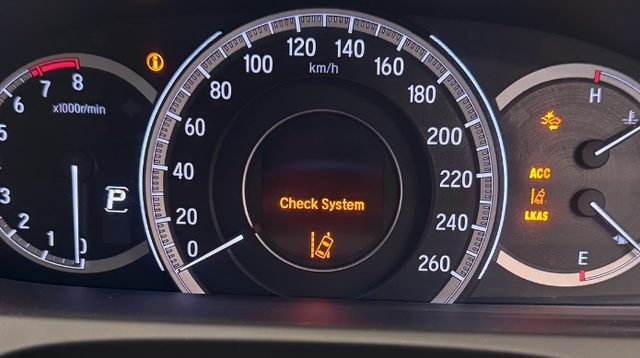 Check System LDW — Honda