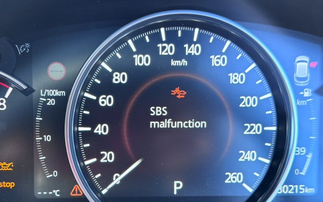 SBS Malfunction — Mazda
